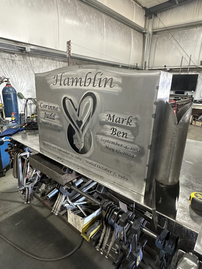 Metal artwork by Dave Bangs at FX Industries